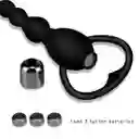 Plug Anal Vibrador Silicona Juguete + Baterias 26495-16