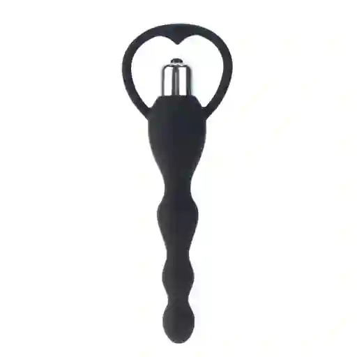 Plug Anal Vibrador Silicona Juguete + Baterias 26495-16