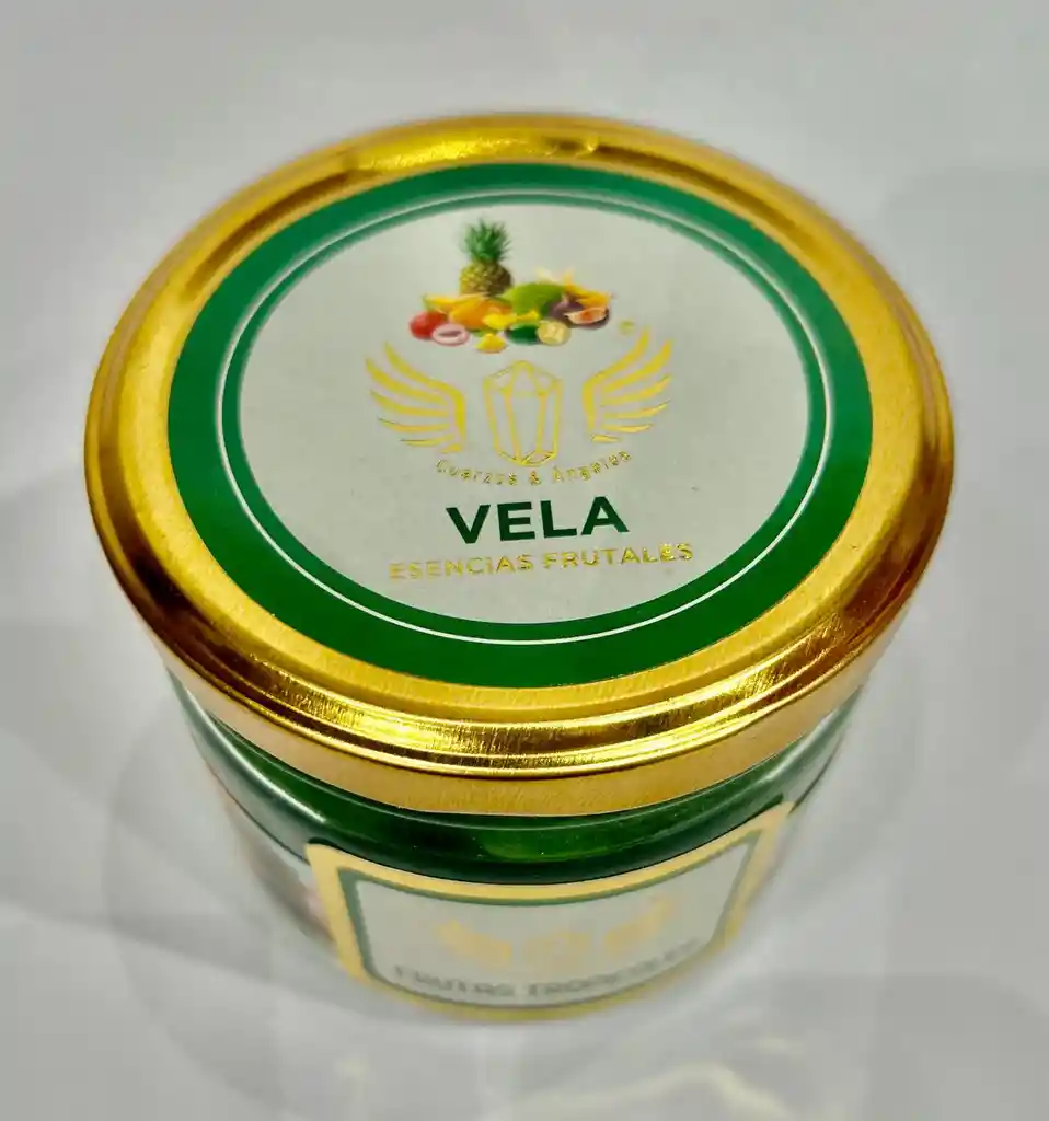 Vela Con Aroma A Frutas Tropicales0
