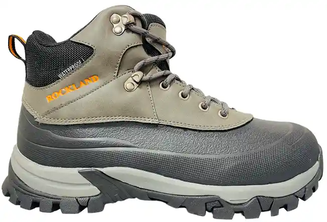 Botas De Senderismo Rockland Himalaya Waterproof Resistentes/ Gris - Talla: 9.5