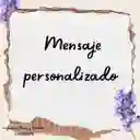Tarjeta Personalizada En Solicitud Especial Escribe El Mensaje