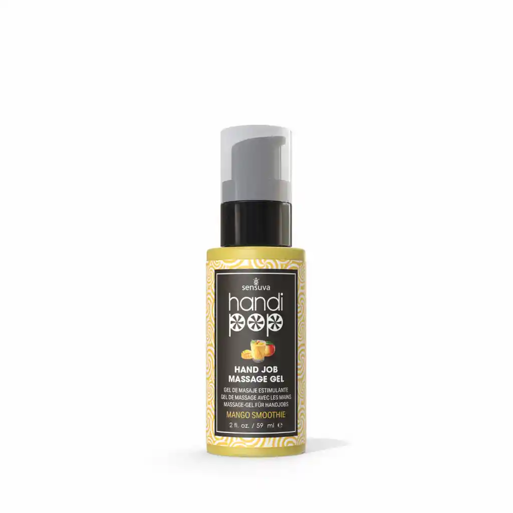 Gel De Masaje Comestible Handipop Orange Creamsicle Sensuva 59 Ml