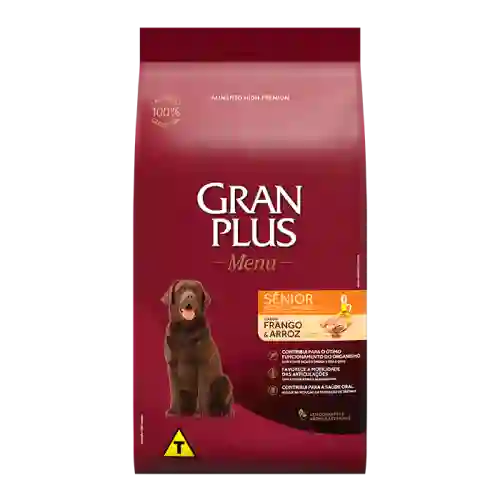 Alimento Seco Granplus Menu Perro Senior Sabor Pollo Arroz 3kg