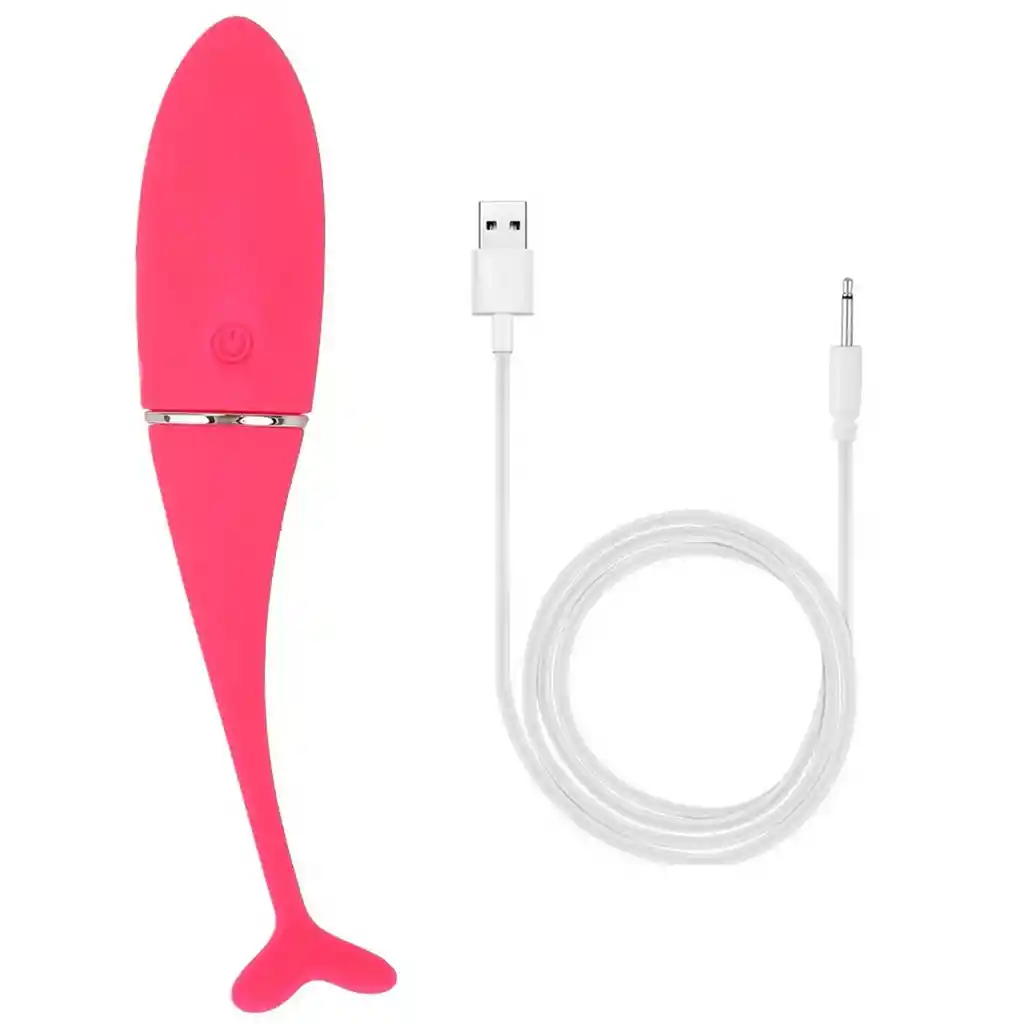 Vibrador Consolador Delfin Recargable Control Movil 26495-42