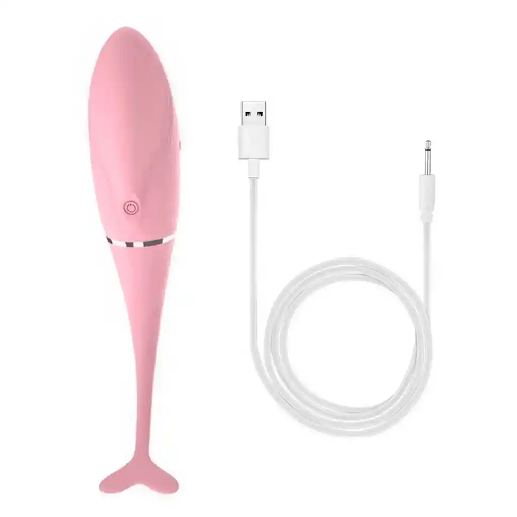 Vibrador Consolador Delfin Recargable Control Movil 26495-42