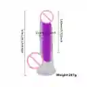 Dildo Consolador Neòn Consolador Juguete Silicona 26495-36
