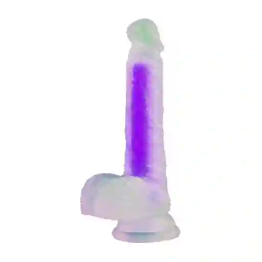 Dildo Consolador Neòn Consolador Juguete Silicona 26495-36