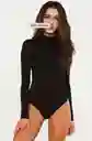 Body Cuello Talla M/l Negro