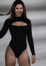 Body Luciana Talla M/l Negro
