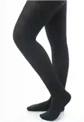Media Pantalon Cachemir Negra Talla 6-8