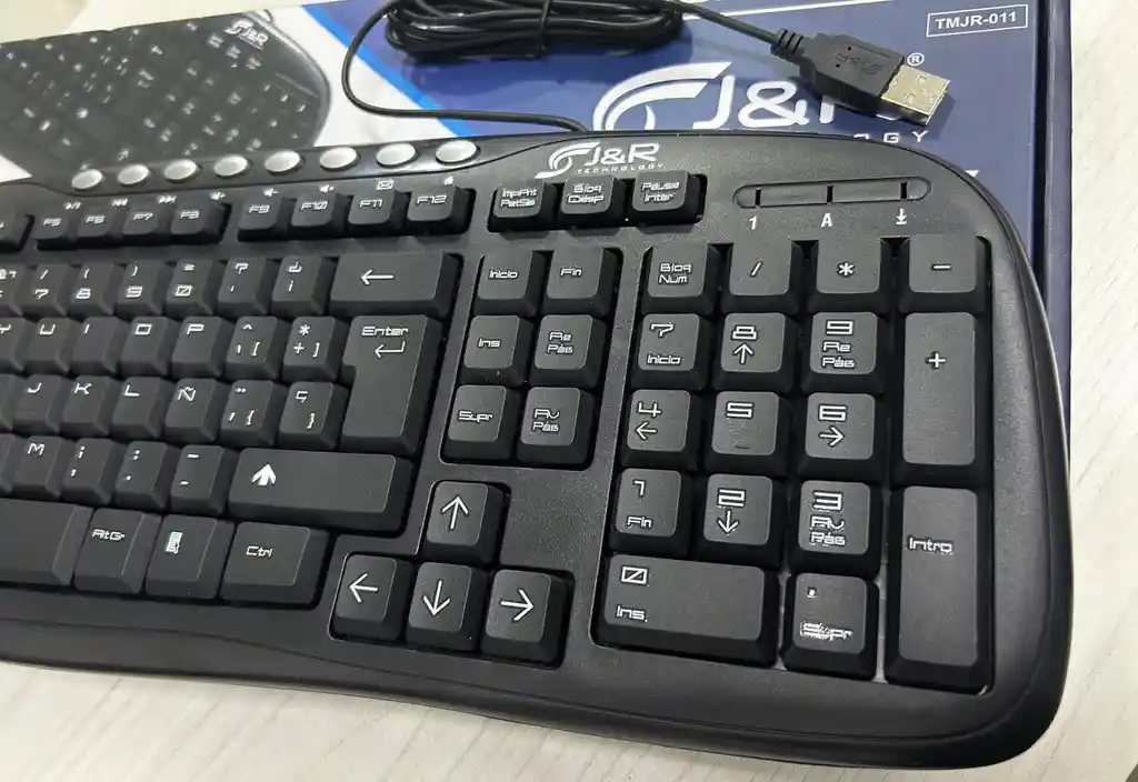 Teclado Para Pc Usb Multimedia Jyr