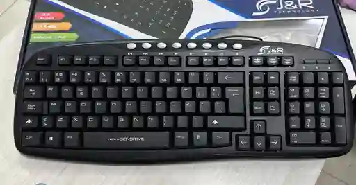 Teclado Para Pc Usb Multimedia Jyr