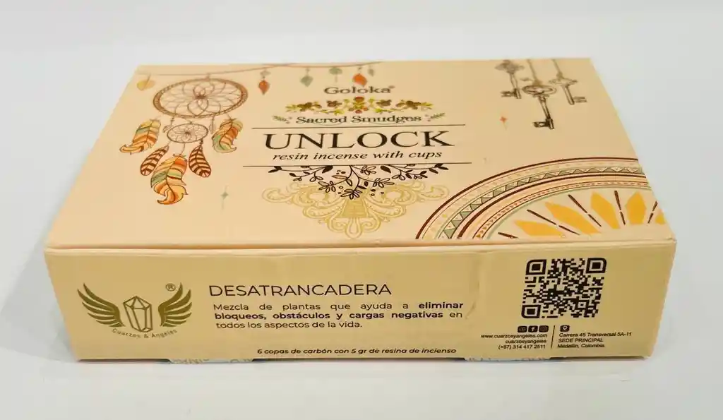 Incienso De Resina Desatrancadera