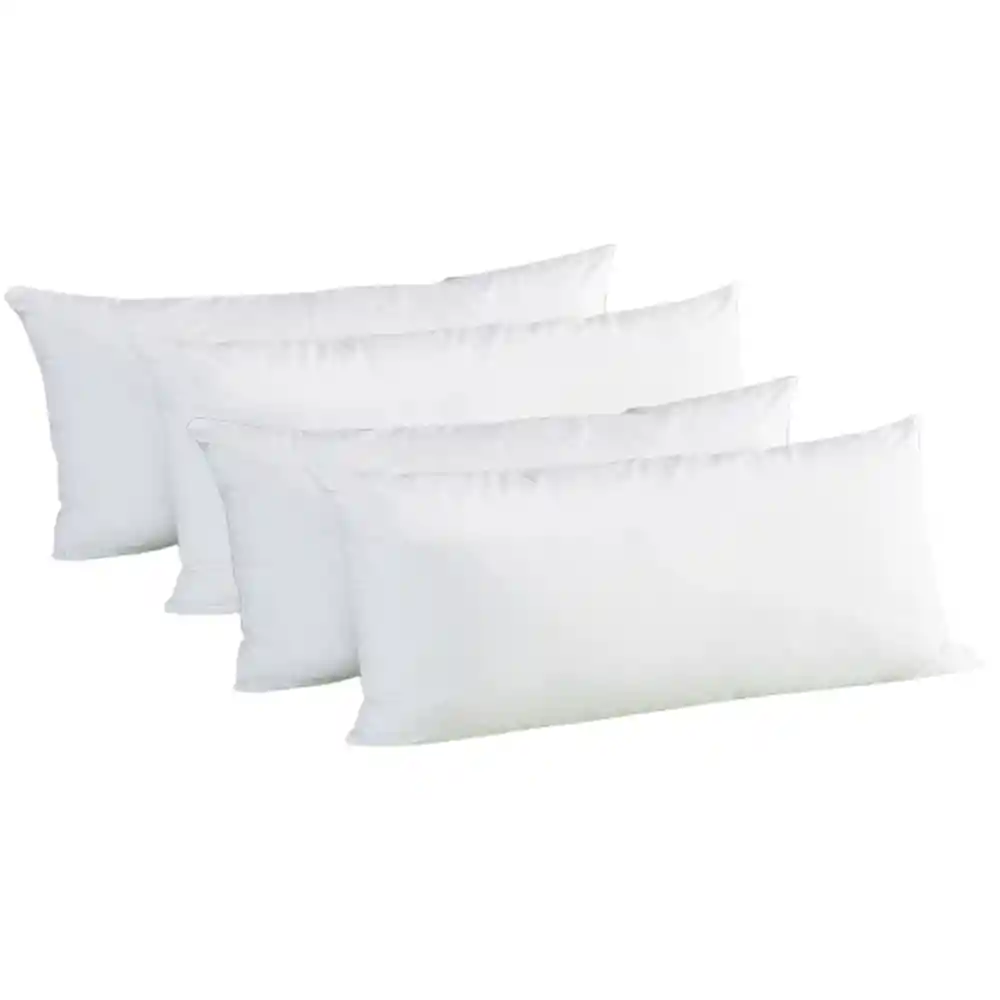 Setx4 Almohadas De Lujo Fibra Sintética