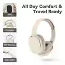 Auriculares Bluetooth Nuez Claro Ligeros Plegable Para Viajes / P2961
