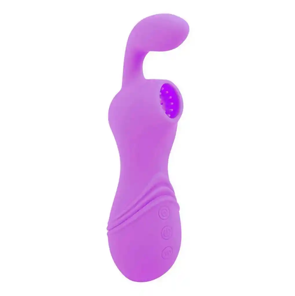Vibrador Succionador De Clitoris Masajea Recargable 26495-28