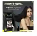 Champú Tinte Para Cabello Cubre Canas Color Negro 10 Sobres