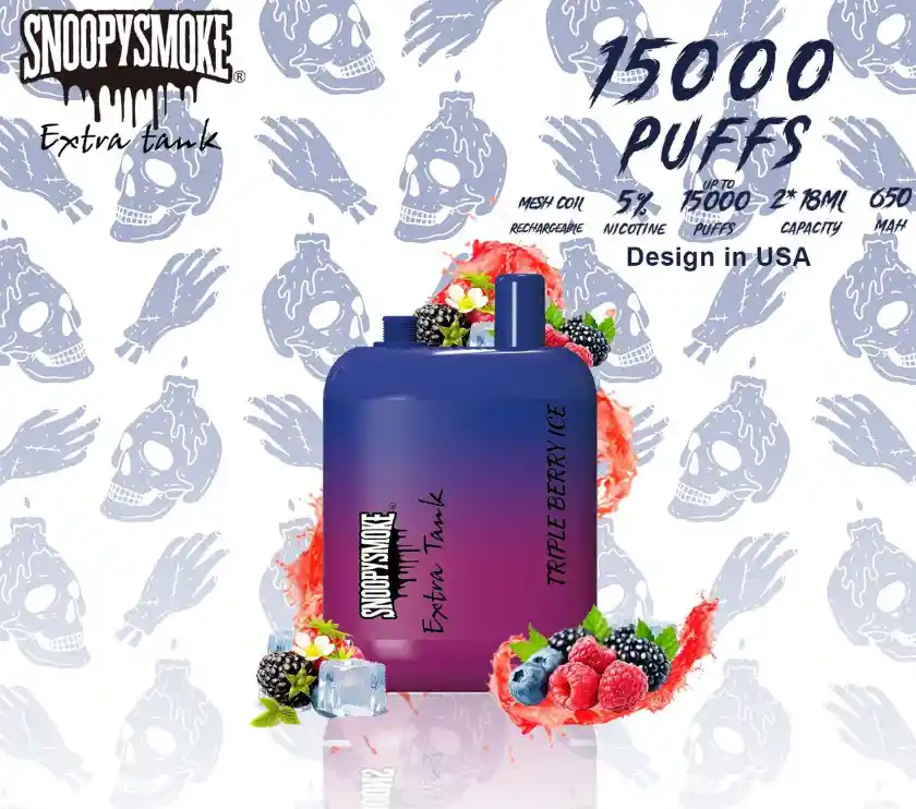 Vape 15.000 Puffs Triple Berry Ice