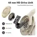 Auriculares Bluetooth Nuez Claro Ligeros Plegable Para Viajes / P2961