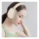 Auriculares Bluetooth Nuez Claro Ligeros Plegable Para Viajes / P2961