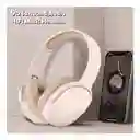 Auriculares Bluetooth Nuez Claro Ligeros Plegable Para Viajes / P2961