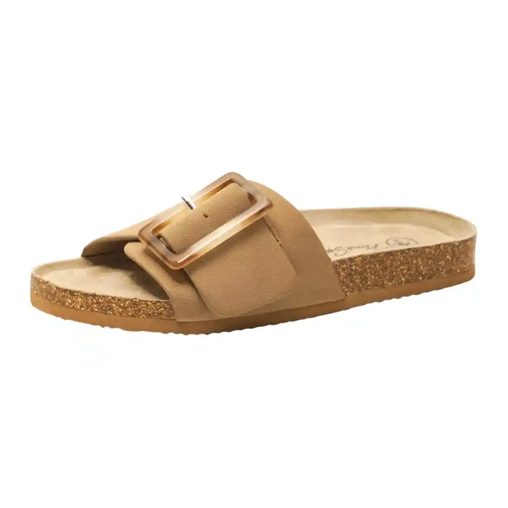 Price Shoes Sandalias Planas Para Mujer 942annettecamel