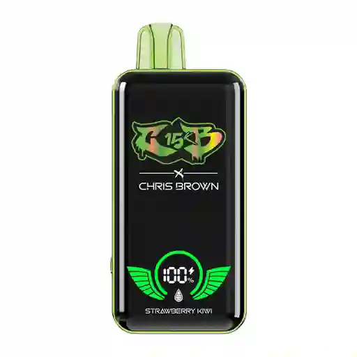 Vape Desechable Chris Brown Cb15k 15000 Puffs Strawberry Kiwi