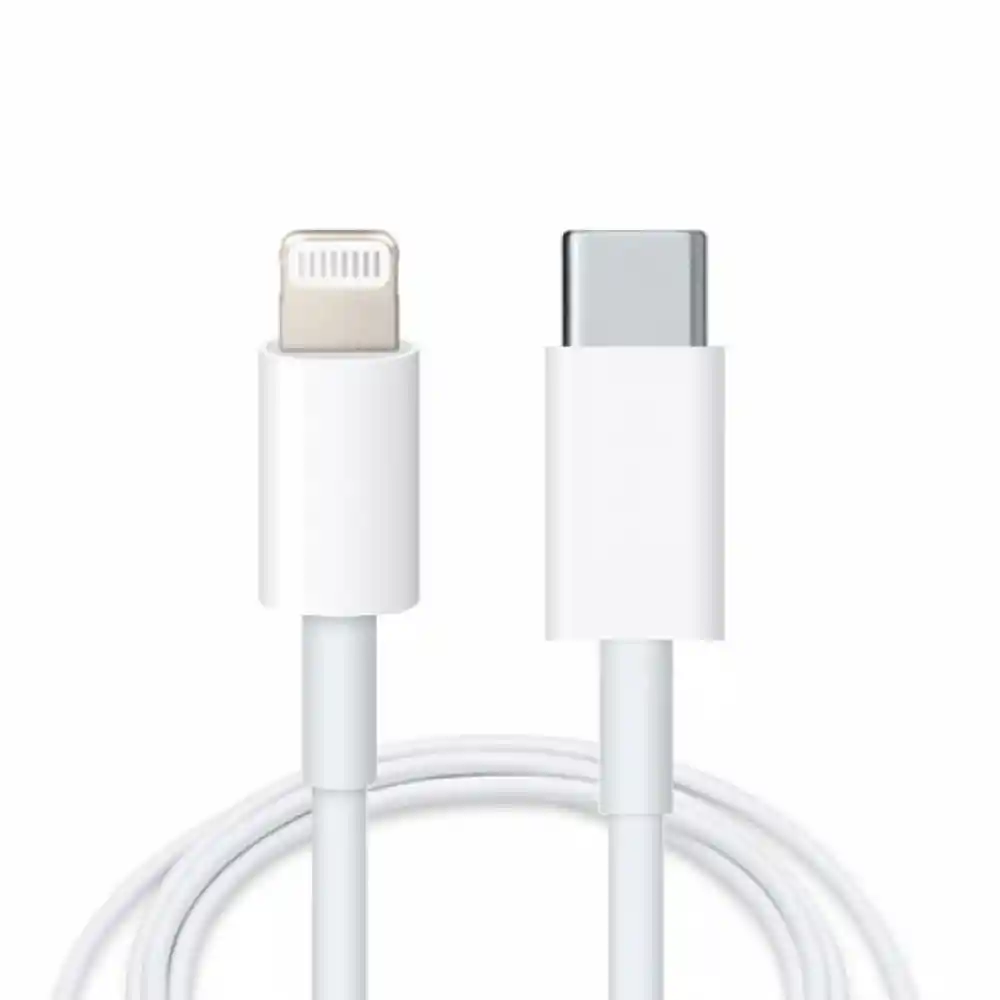 Cable Iphone Original Tipo Lightning X1 Metro Jq Entrada Tipo C Salida Lightning