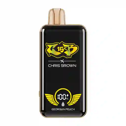 Vape Desechable Chris Brown Cb15k 15000 Puffs Georgian Peach