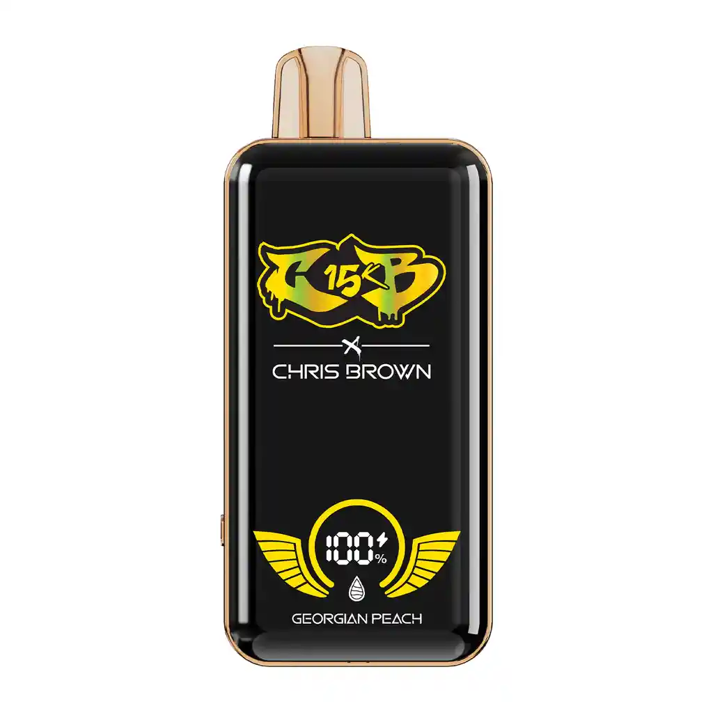 Vape Desechable Chris Brown Cb15k 15000 Puffs Georgian Peach