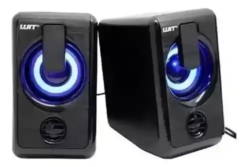 Parlante Pm-902 Luces Led Wit Jq