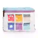 Bolsa Ecologica Snoopy Words In Colors En Tela Anfluído Plegable