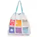 Bolsa Ecologica Snoopy Words In Colors En Tela Anfluído Plegable