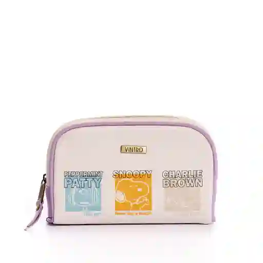 Cosmetiquera Moscu Estampada Snoopy