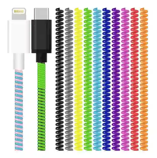 Protector De De Cable Usb Protector 50cm Espiral