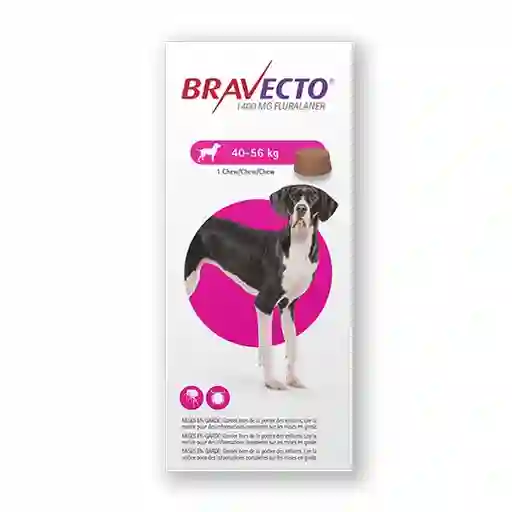 Bravecto Perros De 40 Kg A 56 Kg