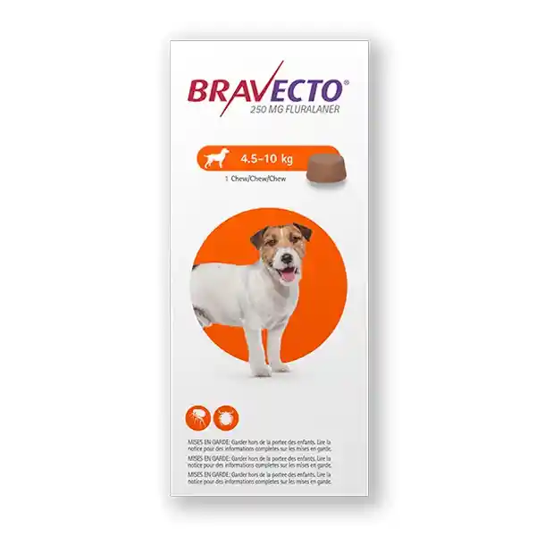 Bravecto Perros De 4.5 Kg A 10 Kg