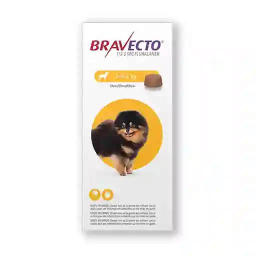Bravecto Perros De 2 Kg A 4.5 Kg