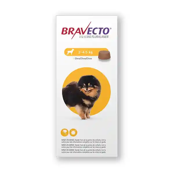 Bravecto Perros De 2 Kg A 4.5 Kg