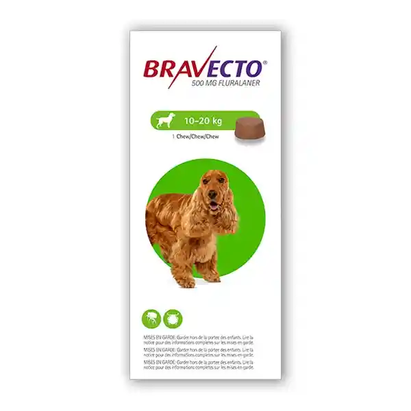 Bravecto Perros De 10 Kg A 20 Kg