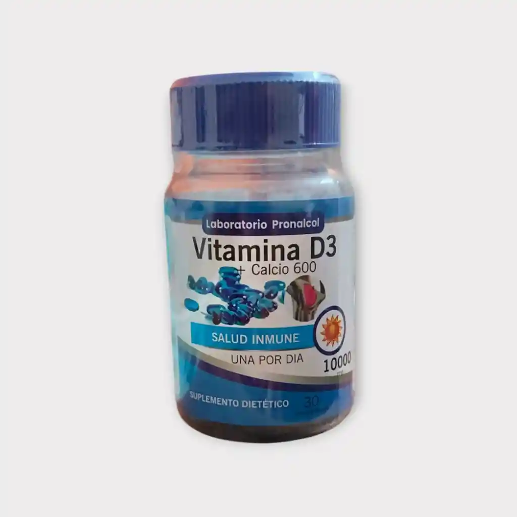 Vitamina D3 + Calcio 600 –x30