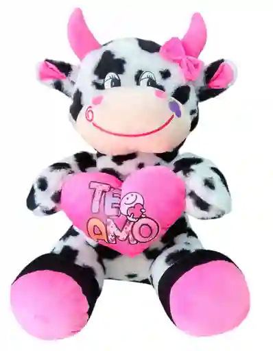 Peluche Vaca Muñeco De Peluche Vaca Corazón