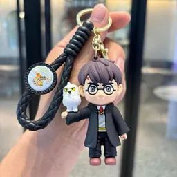 Llavero 3d Harry Potter Y Hedwig