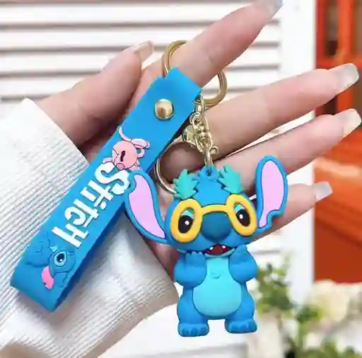 Llavero 3d Stitch Gafas