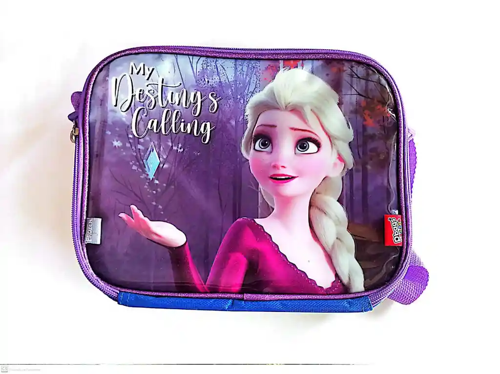 Lonchera Frozen Primavera Alto 21 Cm, Ancho 25 Cm, 8 Cm Profundidad