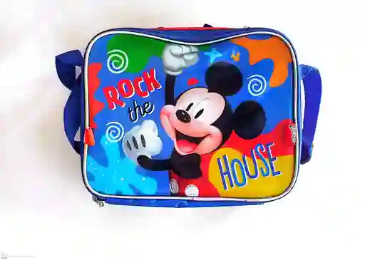 Lonchera Mickey Mouse Primavera Alto 21 Cm, Ancho 25 Cm, 8 Cm Profundidad