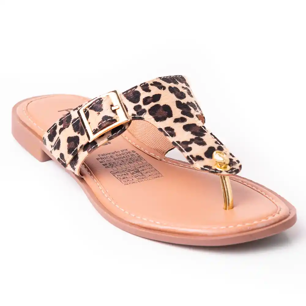 Priceshoes Sandalias Planas Para Mujer 692v201aprint