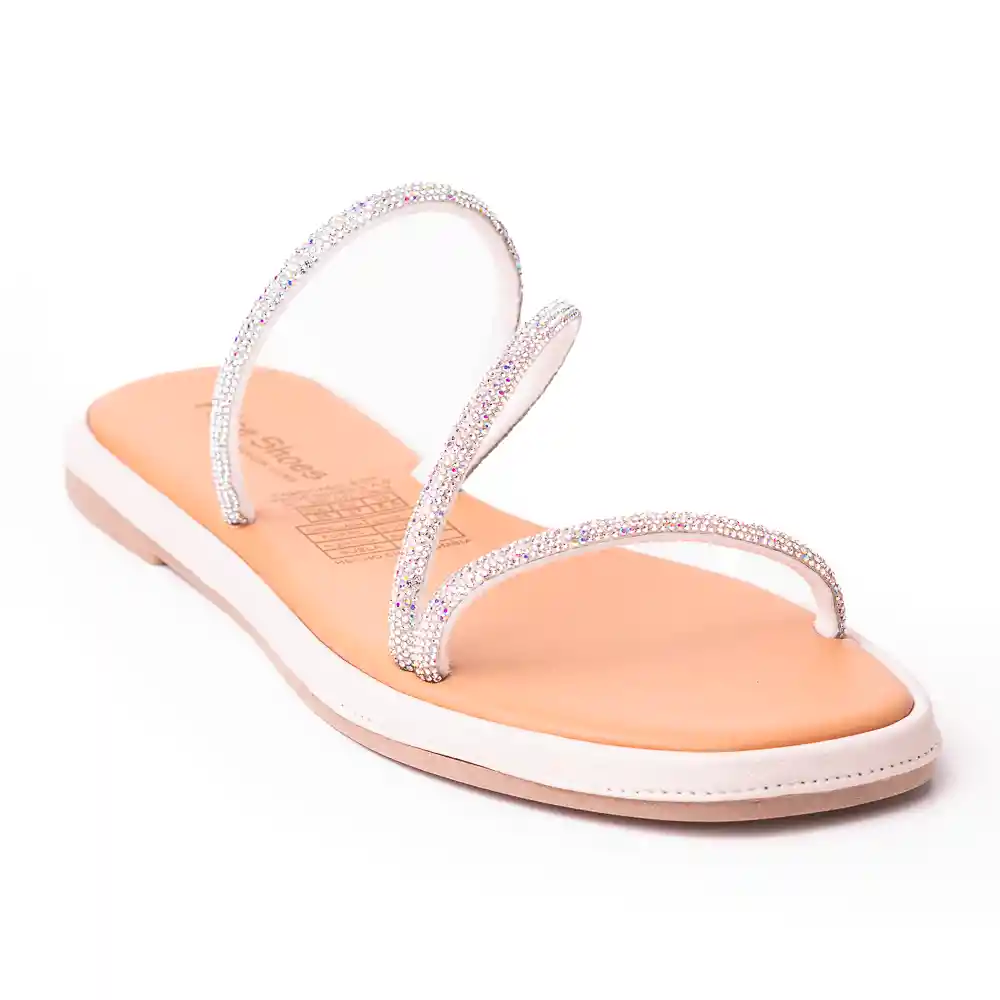 Priceshoes Sandalias Planas Para Mujer 902h-05gris