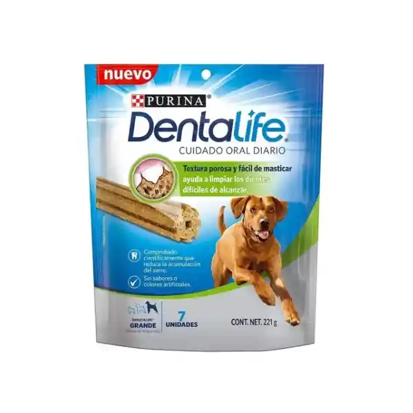 Galletas Dentalife Perro Razas Grandes 7und