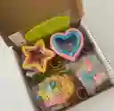 Kit Moldes Cortadores De Formas Pan Galletas Frutas Accesorios Para Loncheras Variadas Y Muy Divertidas